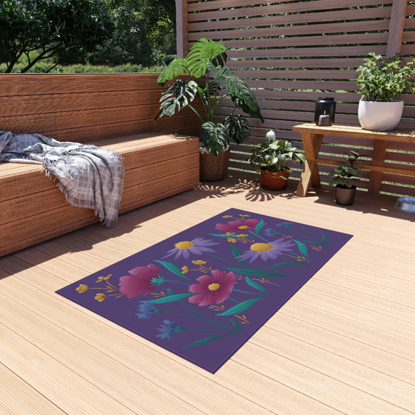 Wildflower Meadow Outdoor Rug