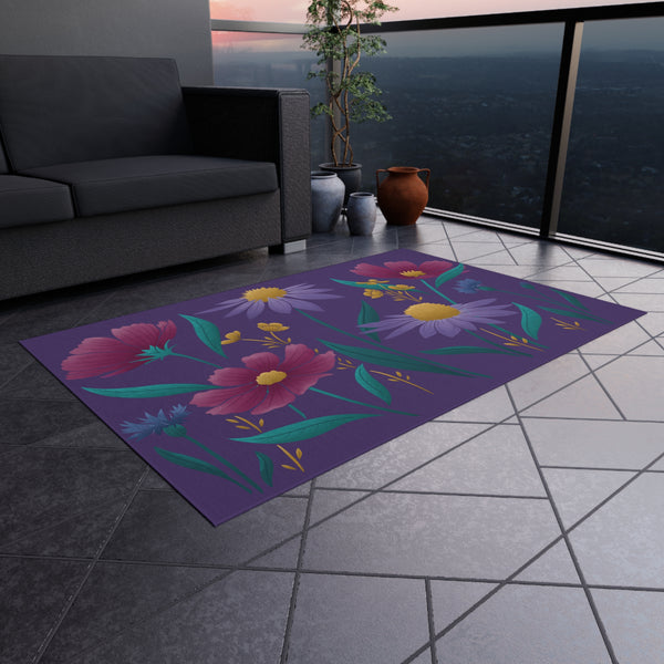 Wildflower Meadow Outdoor Rug