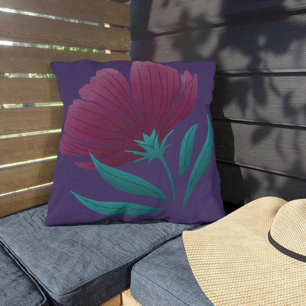 Wildflower Meadow Outdoor Pillow